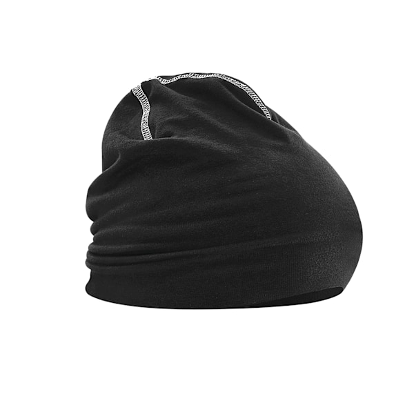 Beechfield Unisex Vuxen Hemsedal Bomullsmössa En Storlek Svart/Vit Black/White One Size