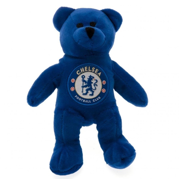 Chelsea FC Mini Bear Plyschleksak En Storlek Blå Blue One Size