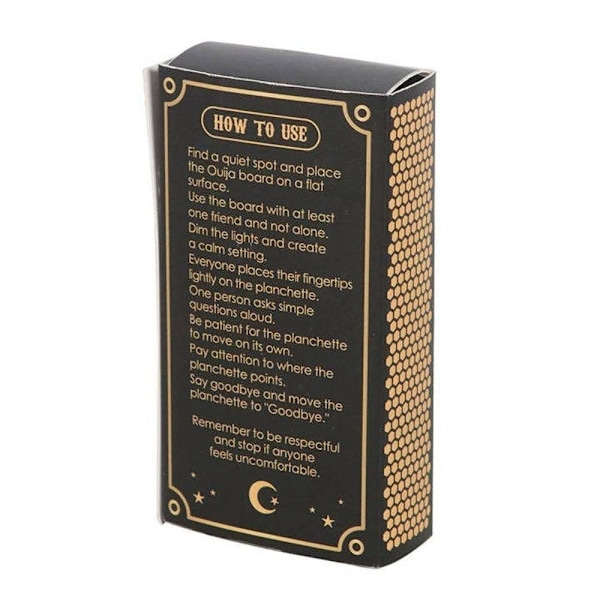 Something Different Mini Talking Board Set One Size Svart/Guld Black/Gold One Size