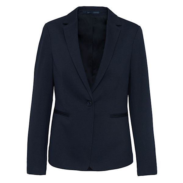 Kariban Dam/Dam Knitted Blazer 16 UK Night Navy Heather Night Navy Heather 16 UK