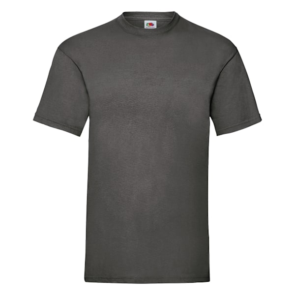 Fruit Of The Loom Mens Valueweight Kortärmad T-shirt 2XL Ljusgrå Light Graphite 2XL