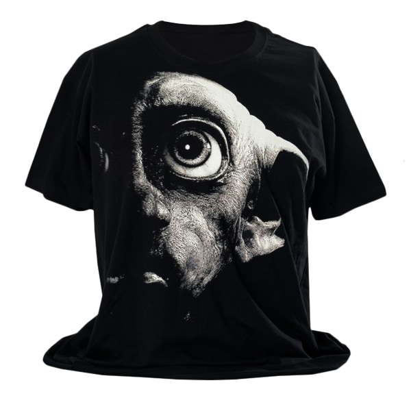 Harry Potter Unisex Vuxen Dobby Silhouette T-shirt M Svart Black M