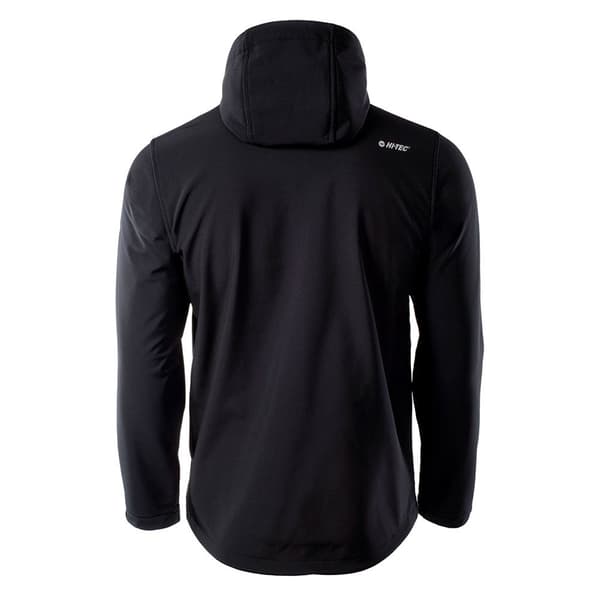 Hi-Tec Herr Caen Soft Shell Jacka L Svart/Kryddorange Black/Spice Orange L