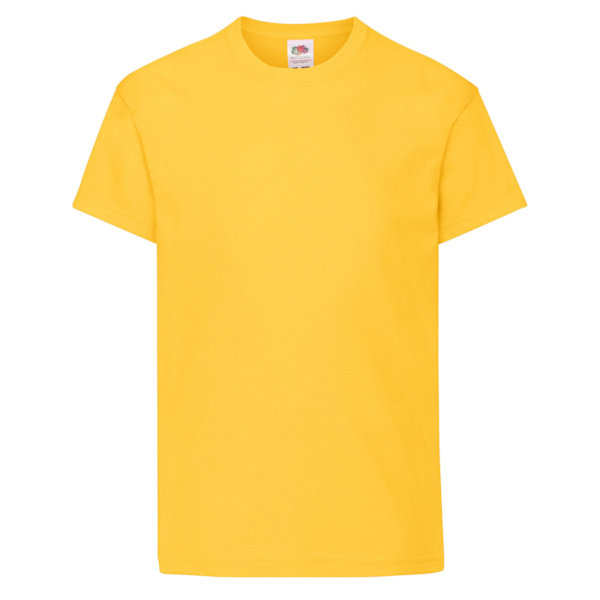 Fruit of the Loom Barn/Barn Original T-shirt 9-11 år Su Sunflower 9-11 Years