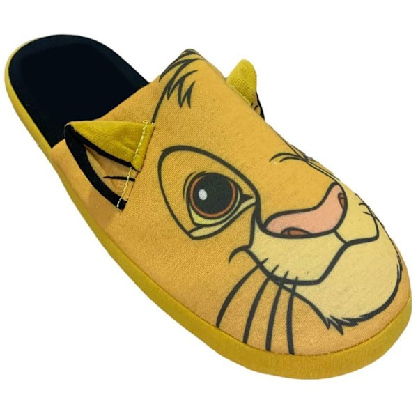 Lejonkungen Barn/Barn Simba Polyestertofflor 1 UK-2 UK Yellow 1 UK-2 UK