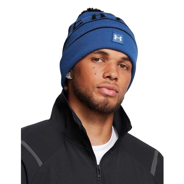 Under Armour Halftime Mössa för män, en storlek, blå Blue One Size