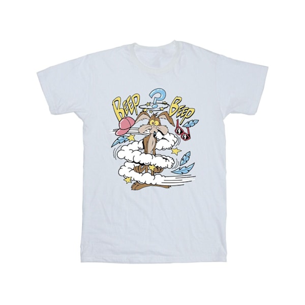 Looney Tunes Mens Coyote Daze T-Shirt XL Vit White XL