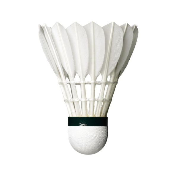 Uwin Airflow 150 Badmintonfjäderboll (paket med 6) One Size Whi White One Size