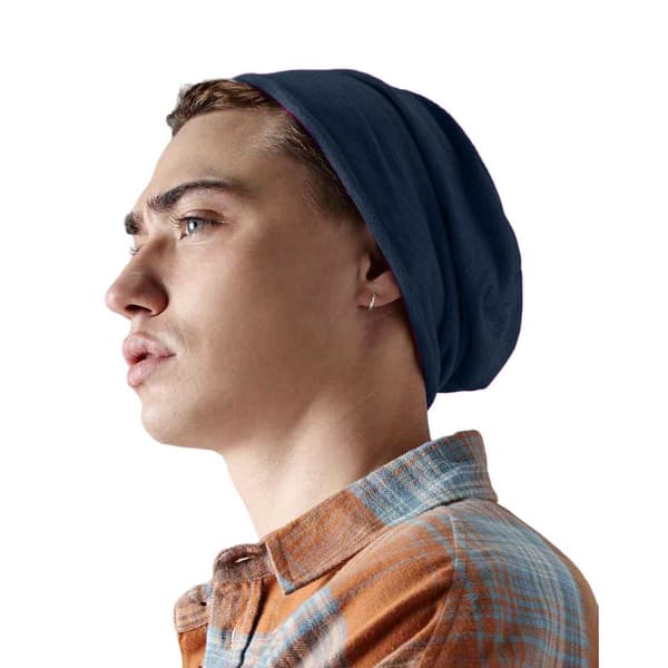 Beechfield Jersey Beanie One Size Marinblå Navy One Size
