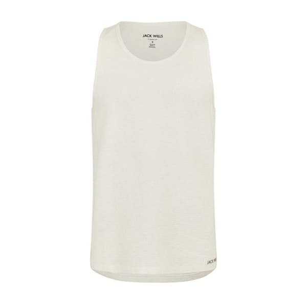 Jack Wills Herr Texturerad Regular Linne L Benvit Bone L