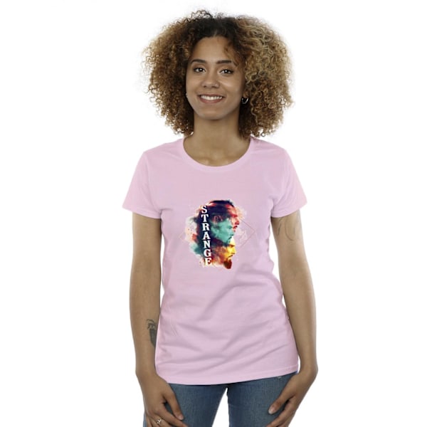 Marvel Womens/Ladies Doctor Strange Cloud Cotton T-Shirt L Baby Baby Pink L