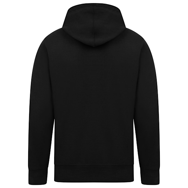 Casual Classics Herr Ringspun Bomull Hoodie 5XL Svart Black 5XL