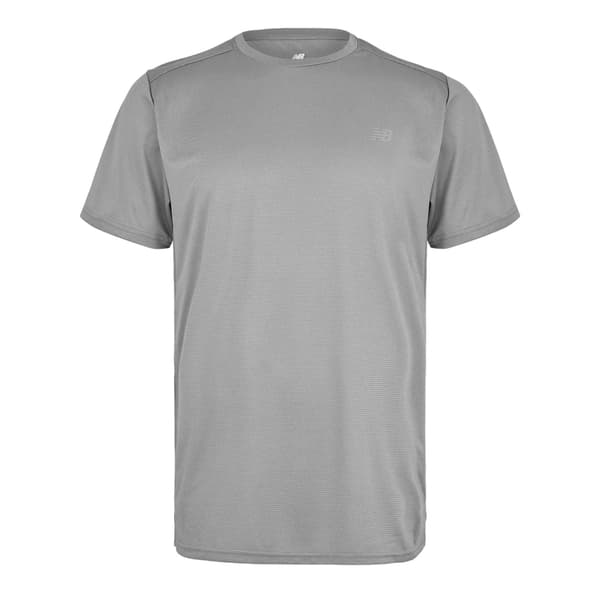 New Balance Herr Solid Regular T-shirt L Skiffergrå Slate Grey L