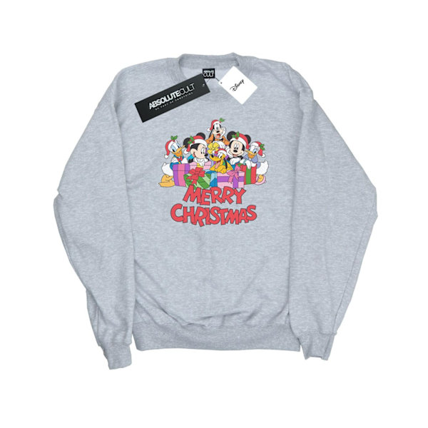 Disney Herr Mickey Mouse och vänner Jultröja XXL S Sports Grey XXL