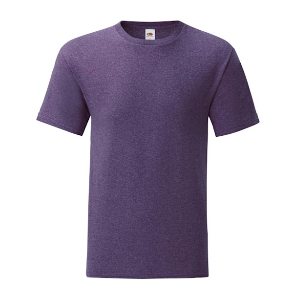 Fruit of the Loom Mens Iconic 150 Heather T-Shirt L Heather Pur Heather Purple L