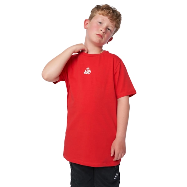Kings Will Dream Boys Beaumor 2.0 T-shirt 13-14 år Röd Red 13-14 Years