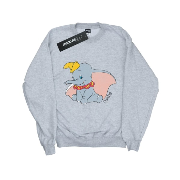 Dumbo Boys Classic Cotton Sweatshirt 9-11 Years Sports Grey Sports Grey 9-11 Years