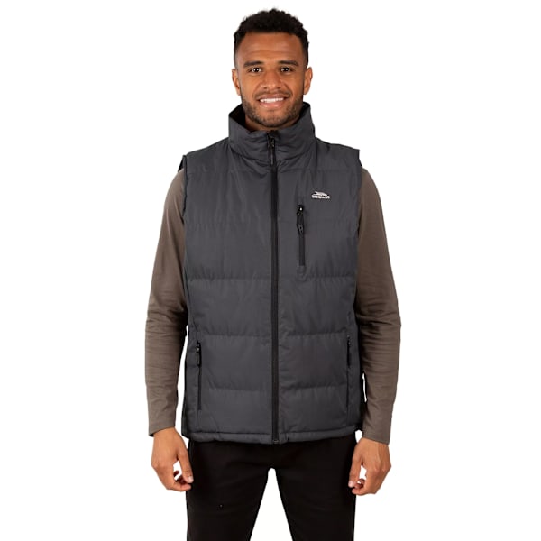 Trespass Mens Clasp Padded Gilet/Bodywarmer M Flint Flint M