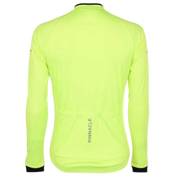 Pinnacle Herr Logotyp Långärmad Cykeltröja S Gul Yellow S