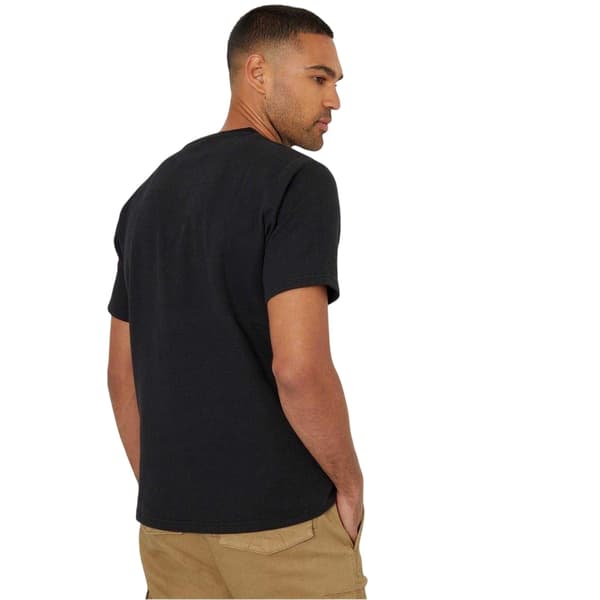 Threadbare Herr Texturerad Rundhalsad Normal T-shirt S Svart Black S