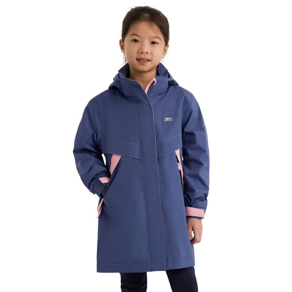Trespass Flickor Bronia Vattentät Jacka 5-6 År Bluestone Bluestone 5-6 Years