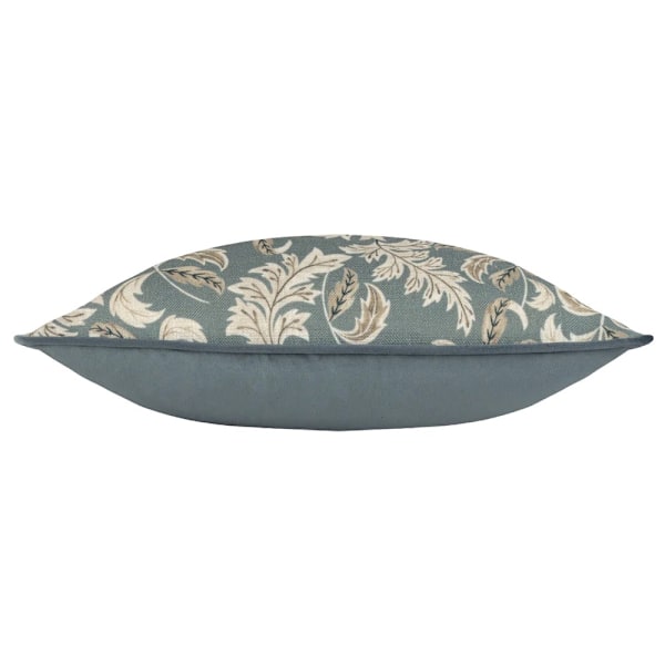 Evans Lichfield Chatsworth Topiary Kuddfodral med Kant 43cm x 4 Petrol/Mink 43cm x 43cm
