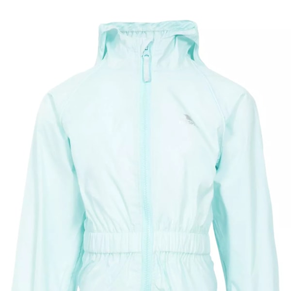 Trespass Barnkläder/Barn Knapp Regnkläder 5-6 År Ljus Mint Pale Mint 5-6 Years