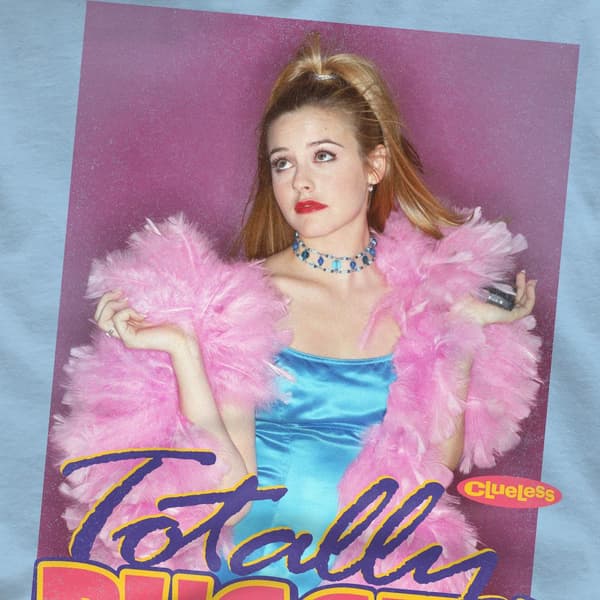 Clueless Herr Totally Buggin T-Shirt L Ljusblå Light Blue L