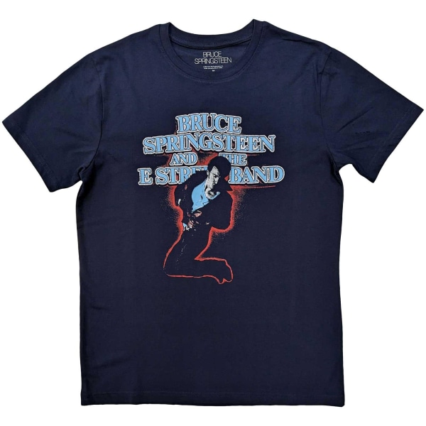 Bruce Springsteen Unisex Vuxen The E-Street Band T-shirt L Marinblå Navy Blue L