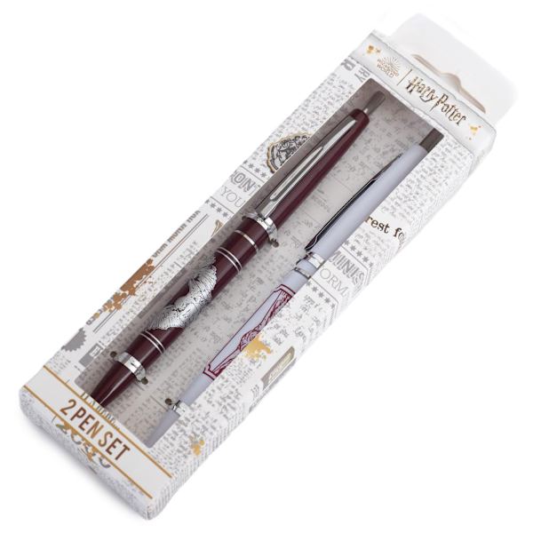 Harry Potter Hedwig Kulspetspenna (2-pack) One Size Vit/Rö White/Red One Size
