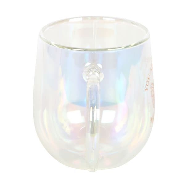 Something Different You Are Made Of Magic Iridescent Glasmugg Clear One Size