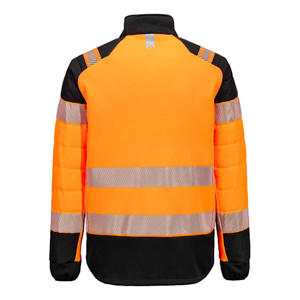 Portwest Herr PW3 Vadderad Varseljacka Hybrid M Orange/Svart Orange/Black M