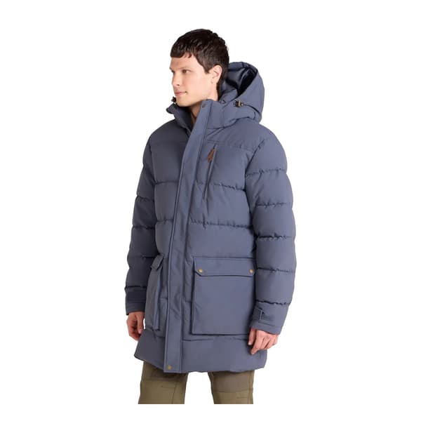 Mountain Warehouse Herr Digby Lång Vadderad Parkas L Marinblå Navy L