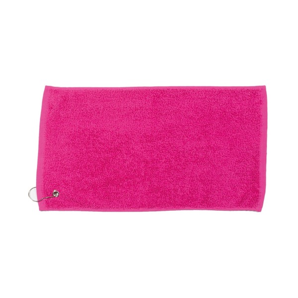 Towel City Lyxig Golfhandduk En Storlek Fuchsia Fuchsia One Size