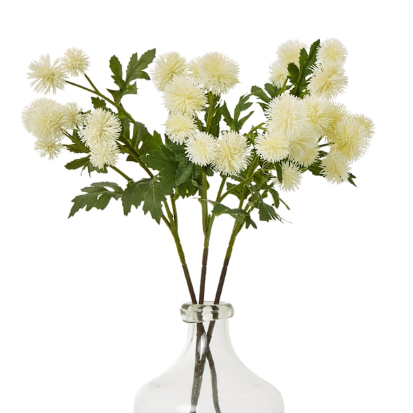 Hill Interiors Bollvädd Spray Konstgjord Blomma One Size C Cream One Size