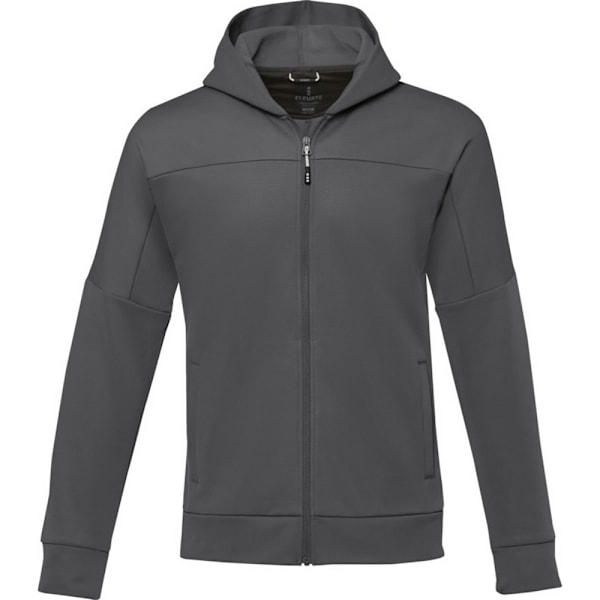 Elevate Life Nubia Knitted Full Zip Jacket XS Storm Grey för män Storm Grey XS