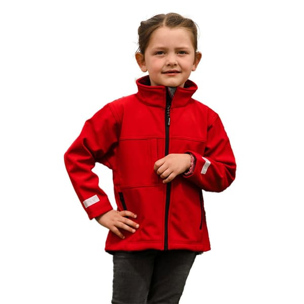 Result Barn/Barn Classic Soft Shell Jacka 11-12 År Röd Red 11-12 Years