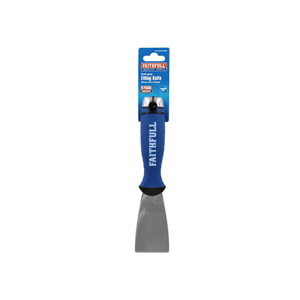 Faithfull Spackelspade med Mjukt Grepp 50mm Flerfärgad Multi Colour 50mm