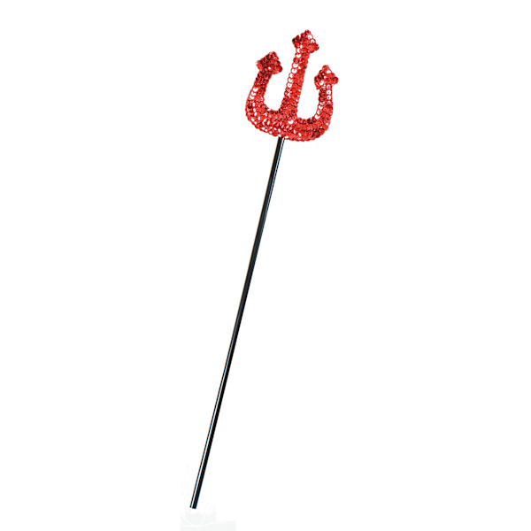 Bristol Novelty Sequin Devil Fork One Size Svart/Röd Black/Red One Size