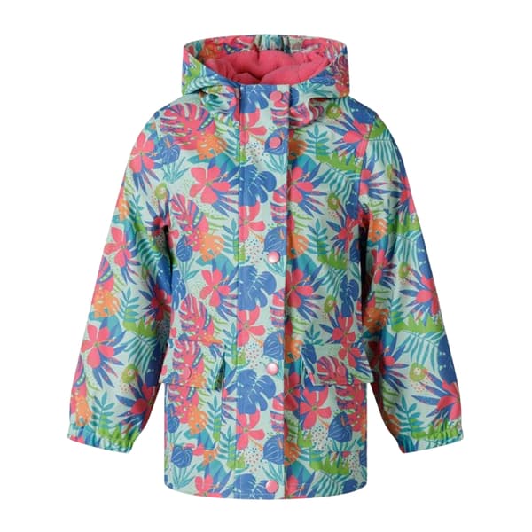 Minoti Flickor Tropisk Regnjacka 3-4 År Mint Mint 3-4 Years