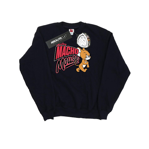 Tom And Jerry Dam/Damer Macho Mouse Sweatshirt XL Svart Black XL