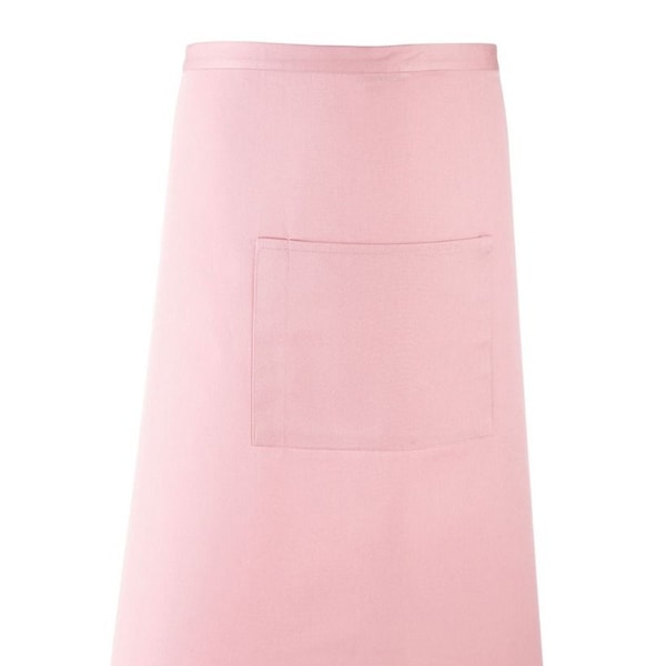 Premier Unisex Färger Bar Apron / Arbetskläder (Lång Continental S Pink One Size