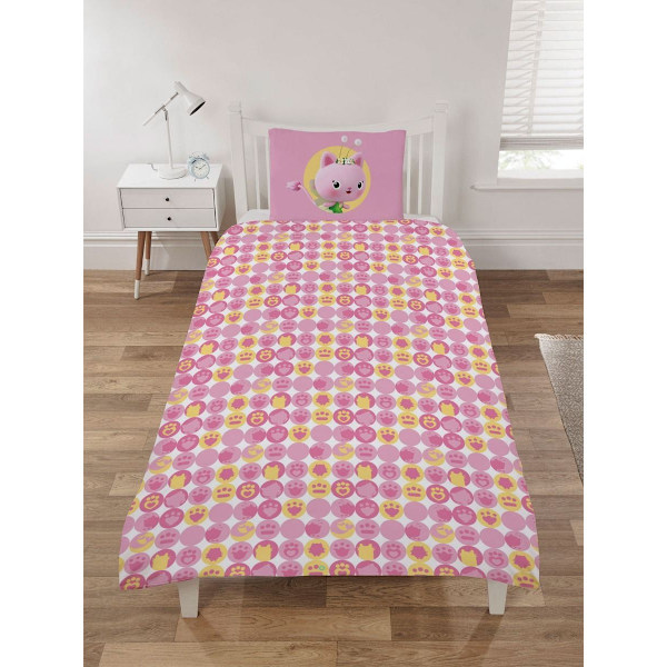 Gabby's Dollhouse Vändbar Påslakanset Singel Multicoloured Single