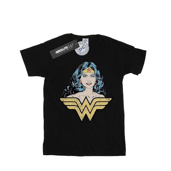 DC Comics Boys Wonder Woman Gaze T-Shirt 7-8 år Svart Black 7-8 Years