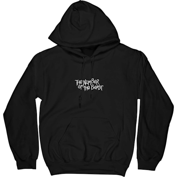 Iron Maiden Unisex Vuxen Number Of The Beast Ryggtryck Hoodie Black L