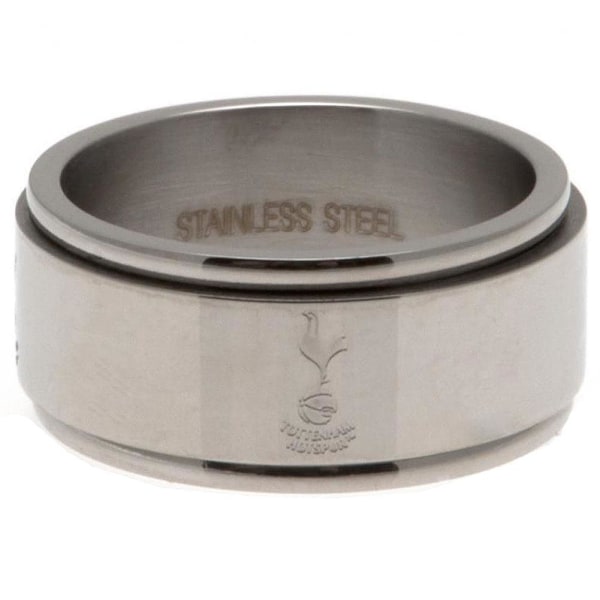 Tottenham Hotspur FC Spinner Ring X Silver Silver X