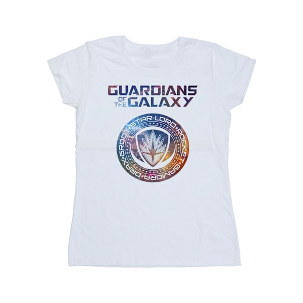 Marvel Dam/Kvinnor Guardians Of The Galaxy Stars Fill Logo Co White XL