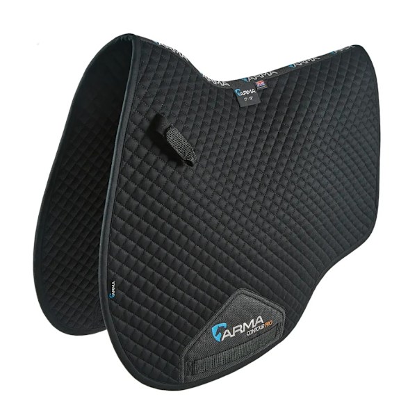 ARMA Euro Cut Hästschabrak 17cm - 18cm Svart Black 17cm - 18cm