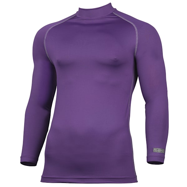 Rhino Termisk Underkläder Långärmad Baslager Väst Topp L/ Purple L/XL