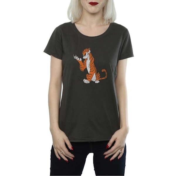 Disney Dam/Kvinnor Djungelboken Klassisk Shere Khan Bomull Light Graphite XS